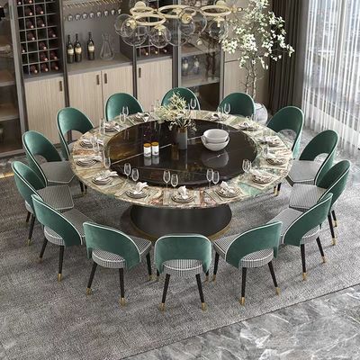 kaufen Leistungsfähige kundenspezifische Restaurant-Möbel-großer Rundtisch online manufacture