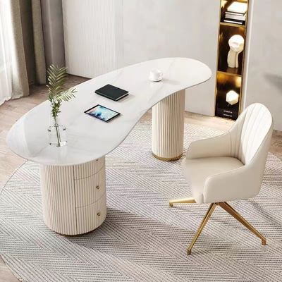kaufen Moderner Luxushotel-Schlafzimmer-Schreibtisch-Oberste weiße Felsen-Platte online manufacture