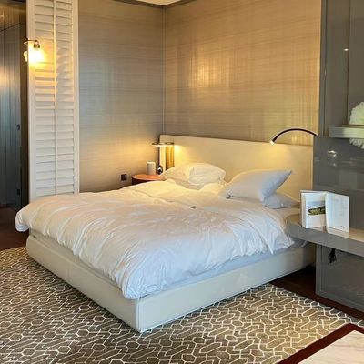 kaufen Luxushotel-Schlafzimmer-Möbel-König Size Solid Ash Bed Customized online manufacture