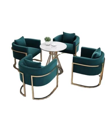 kaufen Metallrahmen-Handelscafé-Tabelle und Stühle online manufacture