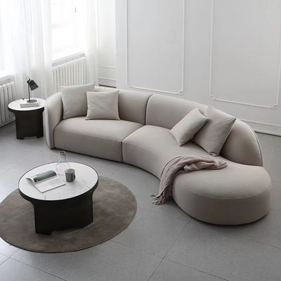kaufen Gebogenes Hotel-Lobby-Möbel-Aufnahme-Mond-modulares Schnittluxussofa online manufacture