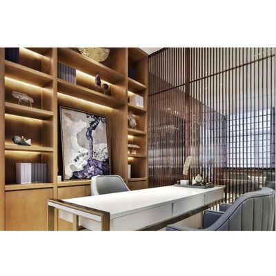Guter Preis Edelstahl-Metalllaser-Ausschnitt-Schirm für Luxushotel-Lobby online
