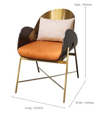 Guter Preis Kreativer kundenspezifischer Edelstahl, der Stuhl für Bürogebäude speist online