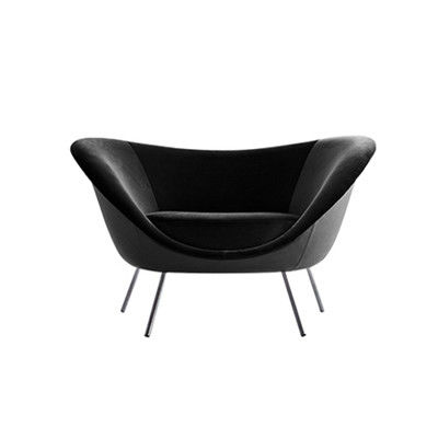 kaufen Unbedeutende moderne Hotel-Lobby-Möbel-einzelner Samt-Aufenthaltsraum Sofa Chair online manufacture