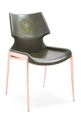 kaufen Italienisches unbedeutendes Hotel-Restaurant-Möbel-bequemes Rückenlehne-Metalllederner speisender Stuhl online manufacture