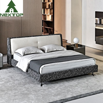 Guter Preis Schlafzimmer für die Villa Edelstückszimmer für das Zuhause Modernes einfaches Gewebe Polsterbett online