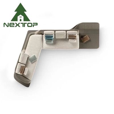 Guter Preis Hotel Gäste Ecke Sofa Verkaufsbüro Rezeption L-förmige Verhandlungssofa online