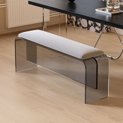 kaufen Durchsichtige Acryl-Schaubänke Wohnzimmer Tür Schuhen Esszimmerbank online manufacture