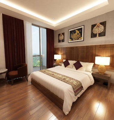 kaufen OEM-Hospitality Hotel Schlafzimmermöbel Moderne Walnussholzveredelung online manufacture
