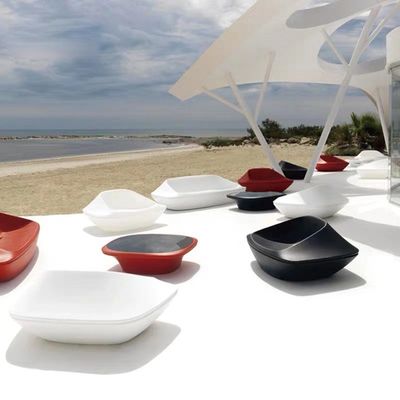 kaufen Kreative Glasfaser-Sofa Sitze Außen-Business-Tisch Set Hotel UFO Freizeitstuhl online manufacture