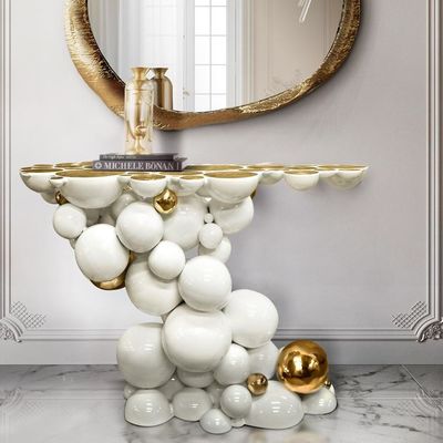 kaufen Star Hotel Art Bubble-Style Eingangstisch mit robuster Metallbasis online manufacture