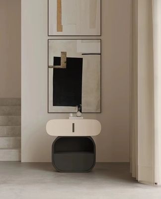 Modernes Schlafzimmer Smart Nightstand neben Tabelle 75*65cm
