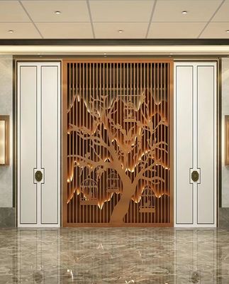 ODM-Soem-Edelstahl-Hotel-Möbel-Metallraum-Fach-Portal höhlte heraus aus