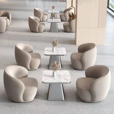 Luxuscouchtisch des Sitzer-4 stellt kundengebundenes Hotel-Lobby-Raum-Gewebe ein