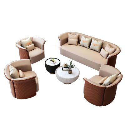 Verein-Gast-Büro, das Sofa Luxury Hotel Lobby Round-Sofa wartet