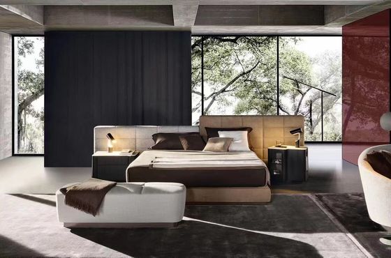 Luxuriöse Schlafzimmer-Innenmöbel kundengebundenes Hotel-Projekt-Möbel Soem-ODM
