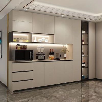 Modernes Luxuswein-Kabinett, das Seitenkabinett-Hotel-Restaurant-Kabinett speist