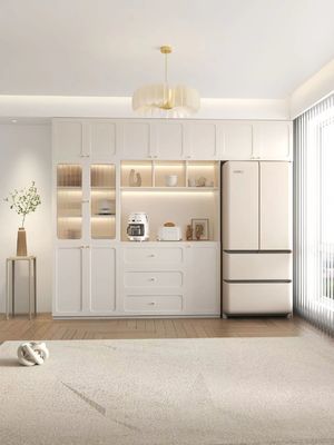 Hotel-Restaurant-integrierten Luxusanrichte-Kabinette Wand eingebettetes Kühlschrank-Kabinett