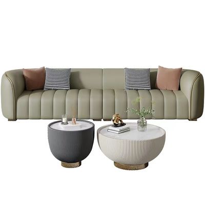 Klavier-Schlüssel-ledernes hellgrünes Sofa Nordic Sofa Bed Hotel-Landhaus-Wohnzimmer