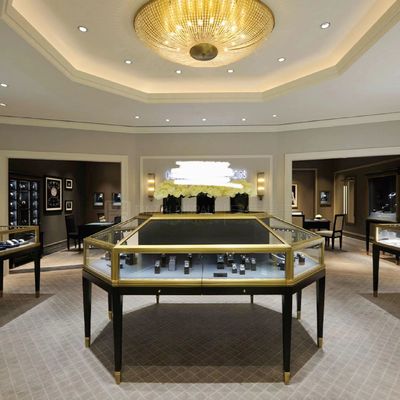 Vielseitiger Luxusschmuck-Gegenschaukasten Countertop-Einkommen-Antirost