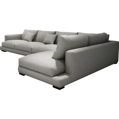 Praktisches Schnittgewebe kundenspezifischer Sofa Bed L-förmig