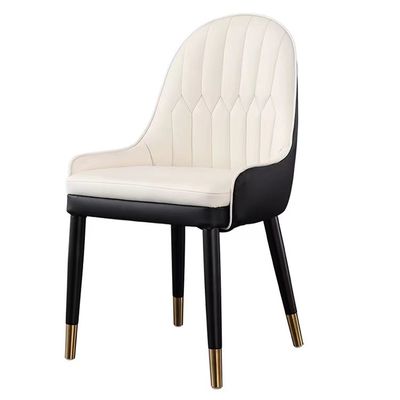 Kundenspezifisches ledernes Solo- Sofa Chair Four Feet Hotel-Restaurant
