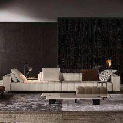 Modernes Hotel-Lobby-Möbel-Modul-großes flaches Boden-Klavier-Keil-Sofa