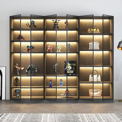 Guter Preis Moderner heller Wohnzimmer-Möbel-Wein-Kabinett-Anzeigen-Edelstahl online