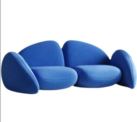 Italienisches kreatives modellierendes Personen-Sofa des Hotel-Lobby-Möbel-Gewebe-2