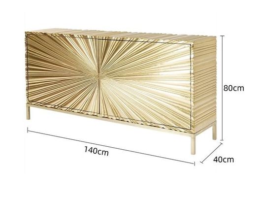 Europäische Hotel-Wohnzimmer-Möbel-Holzlagerungs-dekoratives Kabinett