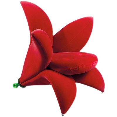Mode-Blumen-Form-Freizeit-Stuhl für Wohnzimmer-Landhaus-Schlafzimmer