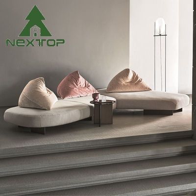 OEM ODM Hotel Lobby Wohnzimmer Rezeption Ecksofa Set