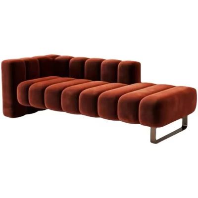 Custom Velvet Liegestuhl Sofa Hotelzimmer Möbel Luxuriös und gemütlich