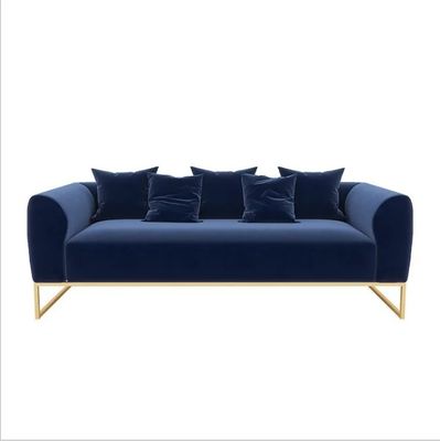 Farbenfrohe Samt Textur Hotelzimmer Sofa Einzigartige Note