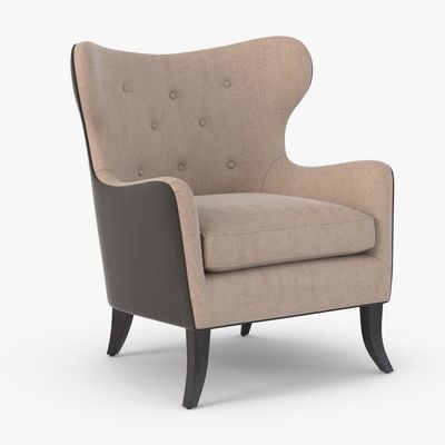 Modernes Hotelzimmer Stoffstuhl mit Holzrahmen 40cm Sitzhöhe