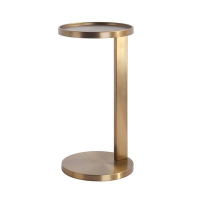 Hotel Golden Metal Nebentisch Moderne High-End Innenmöbel Anpassung