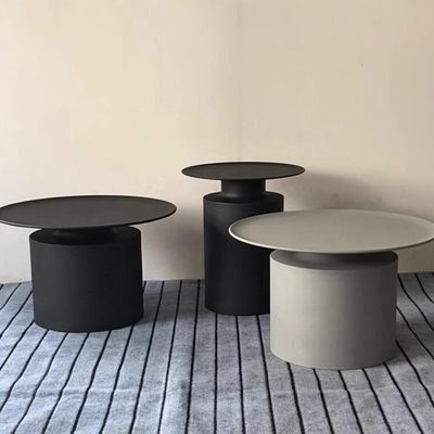 Moderner Ecktisch aus Kohlenstoffstahl aus Eisen Schlafzimmer Nebentisch