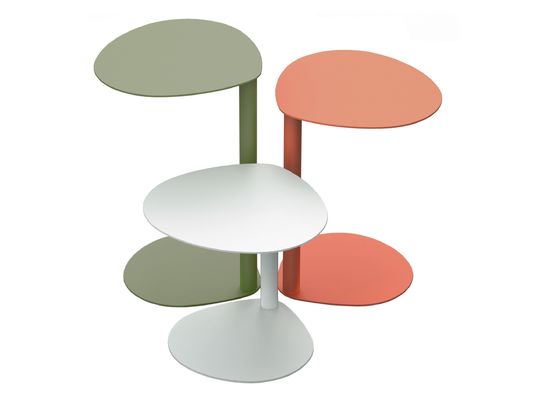 Hotel Lobby Sofa Seitentisch Typ C Eisen Kaffeetafel Boden Lagertisch Ecktisch