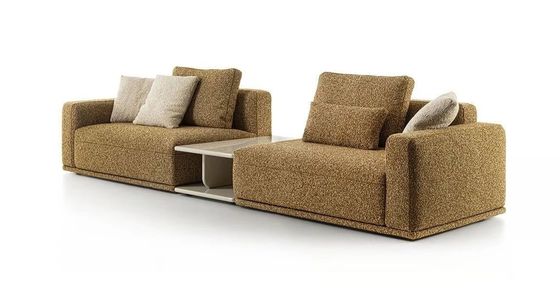Frigerio Modular Sofa Custom Glamour 5-Sterne Hotel Dekor mit Akzent Schrank