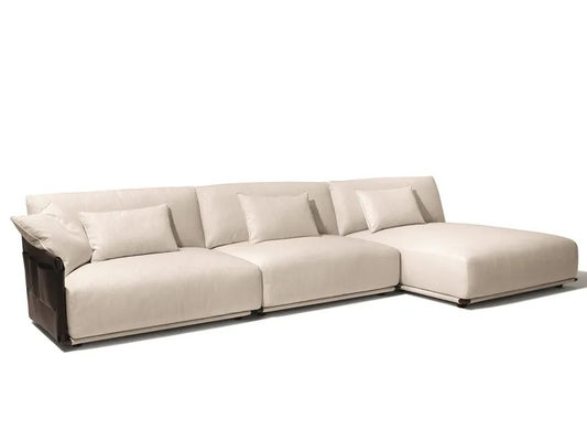 Vielseitiges großes L-förmiges Sofa Hotel Casual Warten Multifunktionales Soziales Sofa