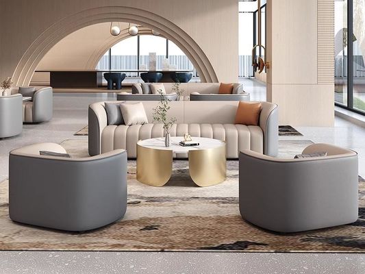 Anpassungsfähige Größe Luxushotel Lobby Stand Sofa Verhandlungstisch und Stühle