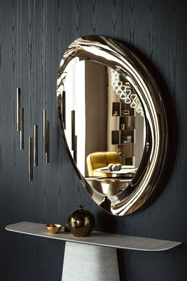 5-Sterne-Hotel Leicht Luxus-Stil Unregelmäßiges Auge Design Wand Dekoratives Künstlerisches Spiegel