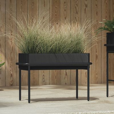 5 Sterne Hotel Luxus Outdoor Schwarzmetall Blumenkrug