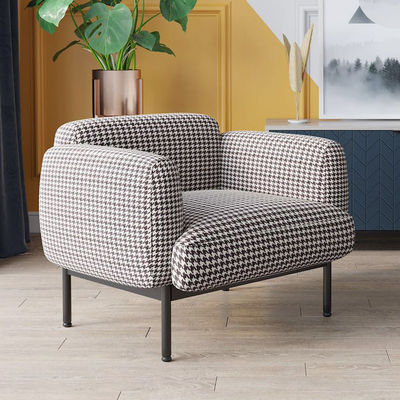 Hotel Einzelsofa Stuhl Schlafzimmer Sofa benutzerdefinierte Stoff Freizeitstuhl