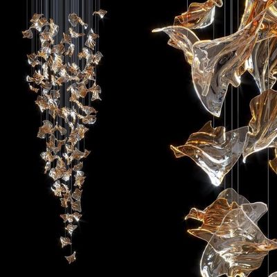 Guter Preis DALI-Dimmung Pendants Elegante Acryl-Design-Deckenbeleuchtung für moderne Hotels online