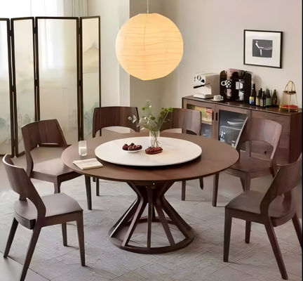 Guter Preis 5-Sterne-Hotel-Restaurant hochwertige Massivholz-Runde Esstisch 6-Sitzer online